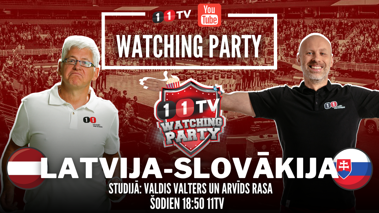 🔴 LATVIJA-SLOVĀKIJA | NBA Watching Party ar Ģenerāli un Bukmeikeru