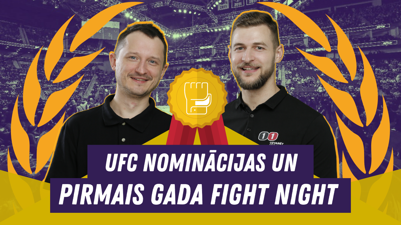 Podkāsts “NoKAUTS” – UFC Gada Nominācijas, Čempionu Prognozes un Jaunā Gada Pirmais Cīņu Šovs
