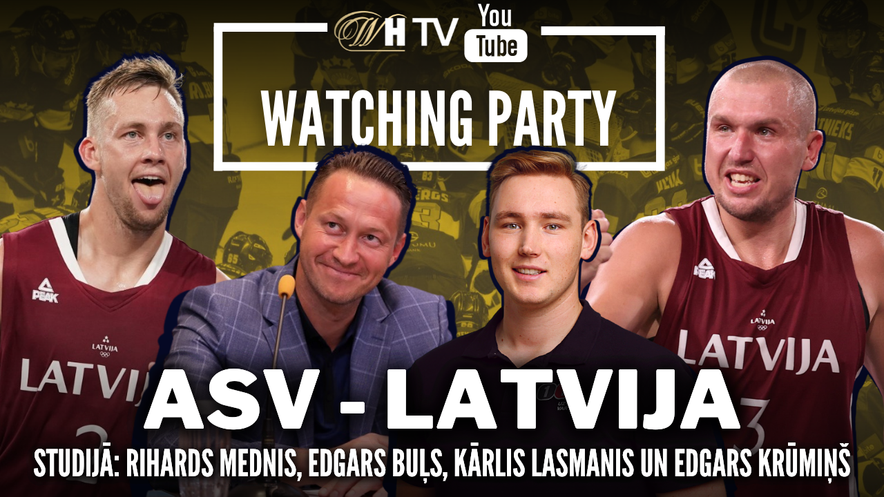 ASV-LATVIJA | PČ Watching Party ar Rihardu Medni, Edgaru Buļu, Kārli Lasmani un Edgaru Krūmiņu