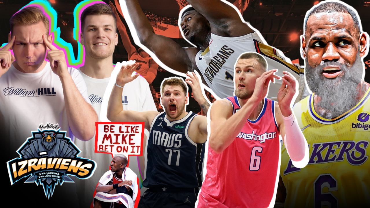 IZRĀVIENS #38 | Lebrons spēlēs līdz 50, Wizards Ārpus Playoffiem un Dončičam Ģeniāla Ideja