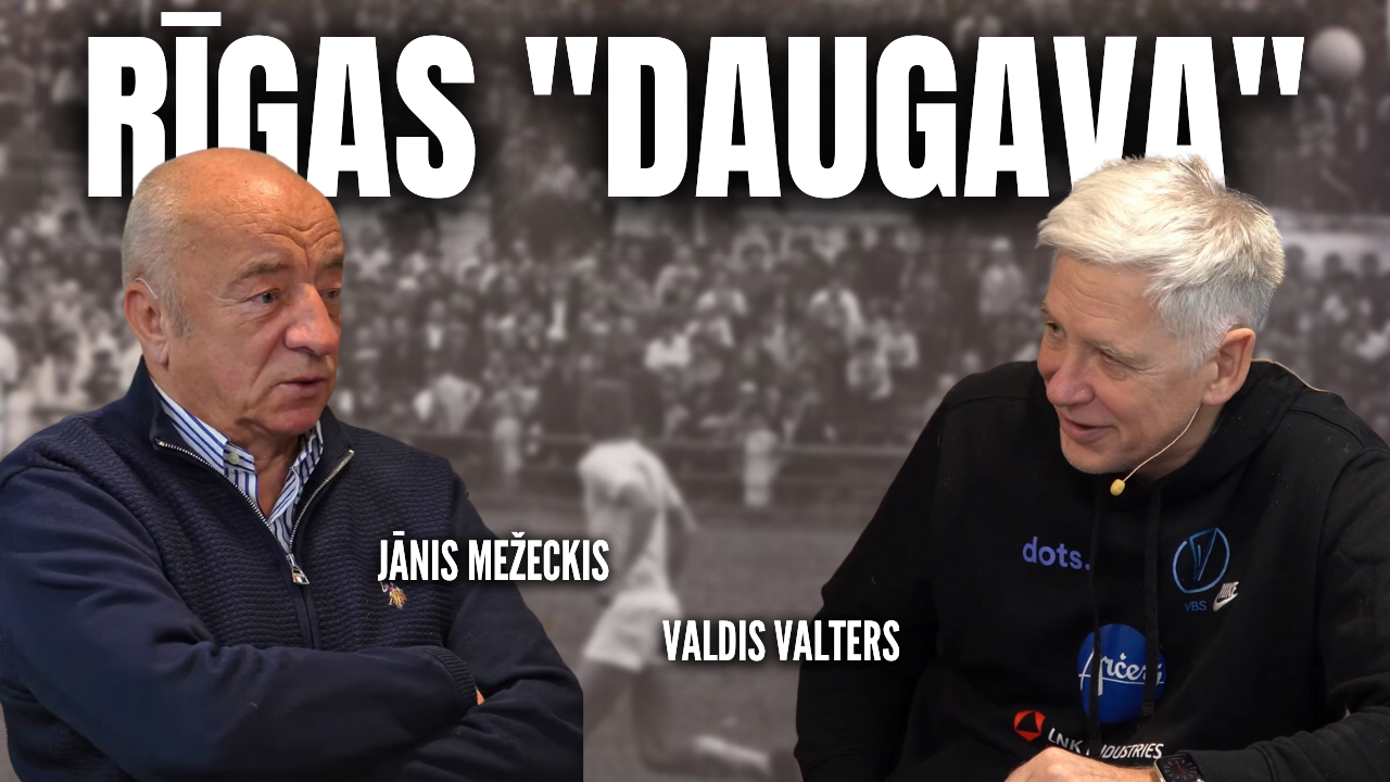 Vēstures lappuse #10: Rīgas “Daugava” | Jānis Mežeckis ar Valdi Valteru