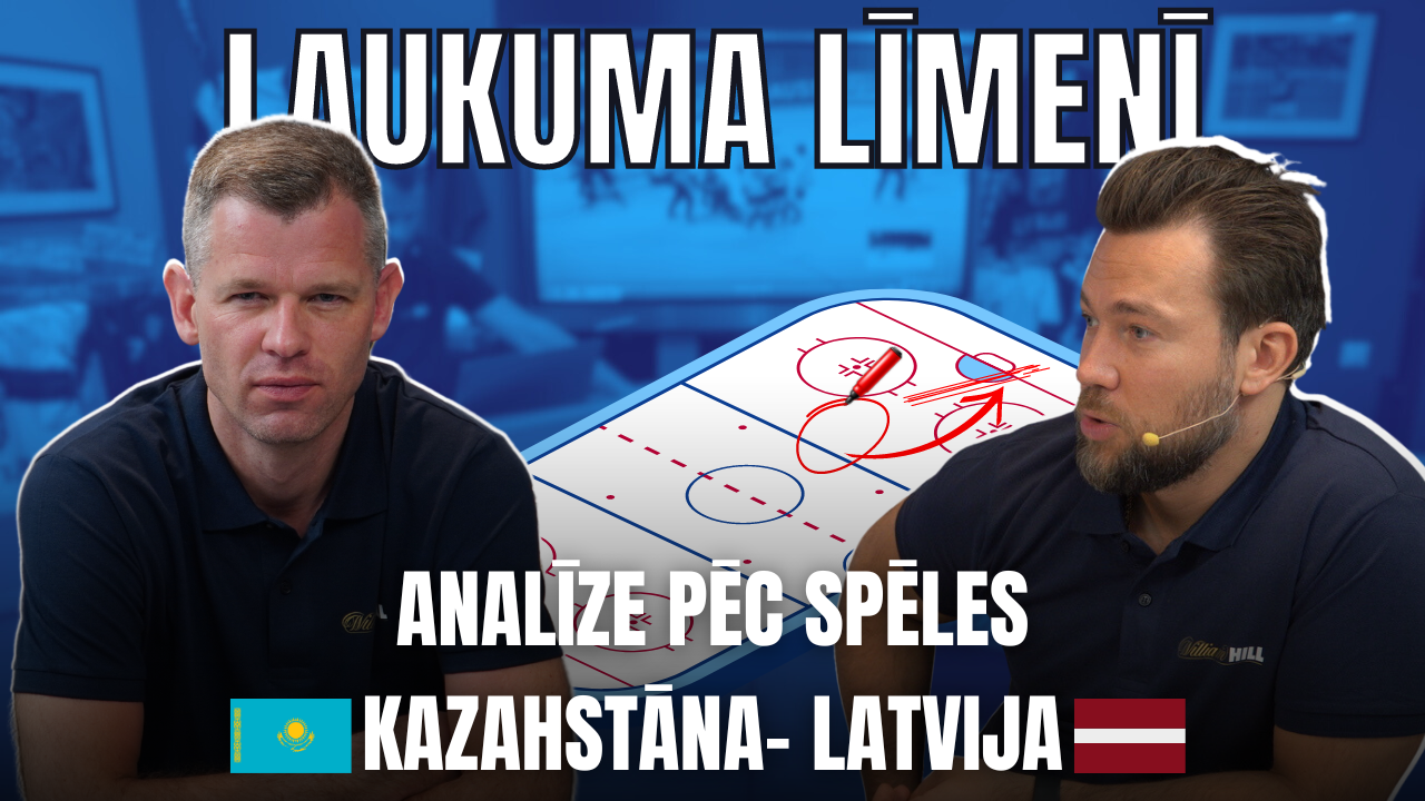 LAUKUMA LĪMENĪ | Analīze pēc Kazahstāna – Latvija spēles ar Jāni Celmiņu un Edgaru Lūsiņu