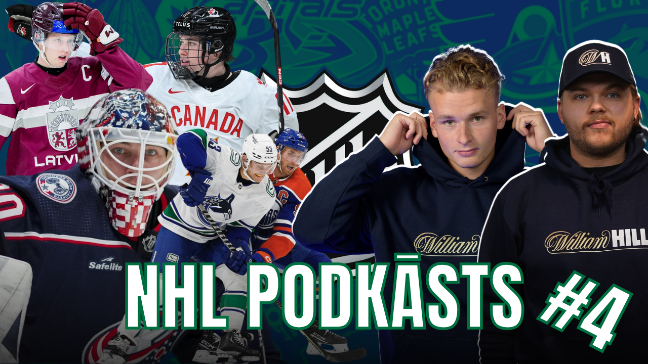 NHL Podkāsts #4 | Bļugers ceļā uz rekordu, Merzļikins pieviļ Kolumbusu un U20 PČ sākums